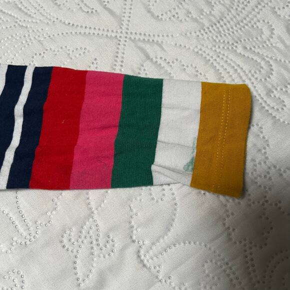 Mini Boden Striped Breton Top Size 2/3 - Picture 4 of 6